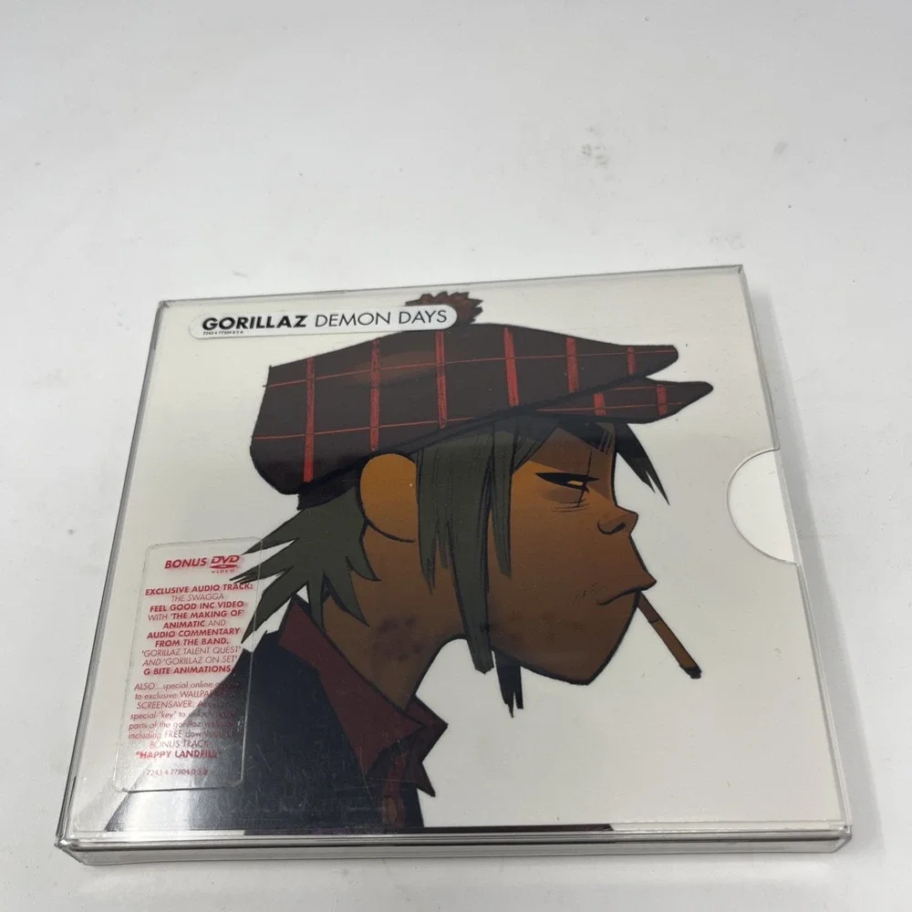 Gorillaz Demon Days CD & DVD 2-Disc Version w/Slipcover 2005 Used - Picture 1 of 7